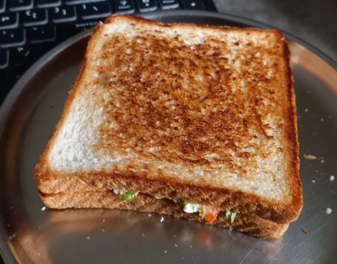 the sandwich under question